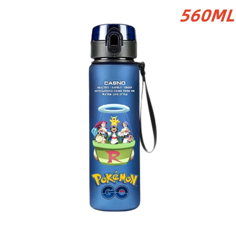 560ML Pokemon Water Cup Portable Water Bottle