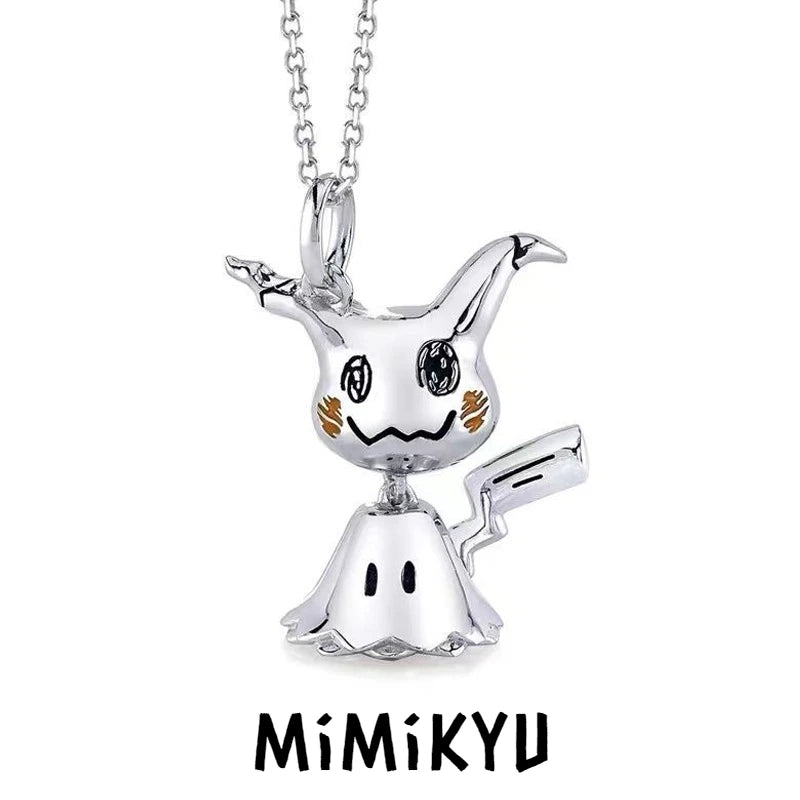 Pokémon Mimikyu Pendant Necklace | Rock Punk Goth Anime Jewelry