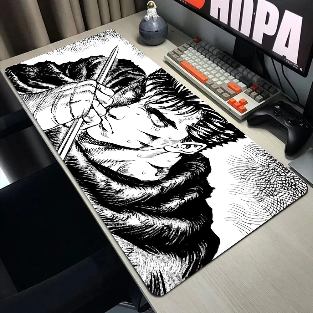Berserk Gaming Mouse Pad Computer Accessories Deskmat
