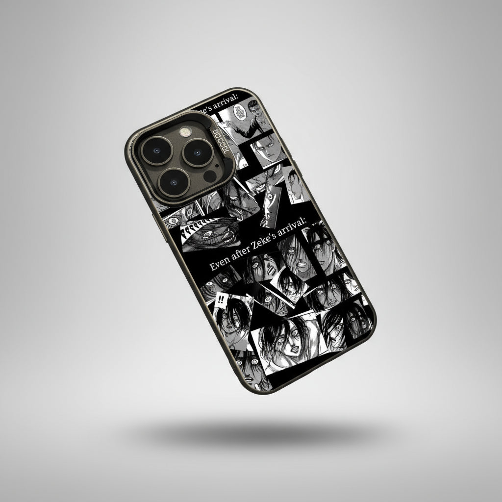 Attack on Titan Phone Case For iPhone 16 15 14 Pro Max Shockproof Back Cover