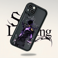 Estuche para teléfono con escalera de ojos suave Solo Leveling Shadow King para Apple iPhone 15 14 13 Pro Max Plus
